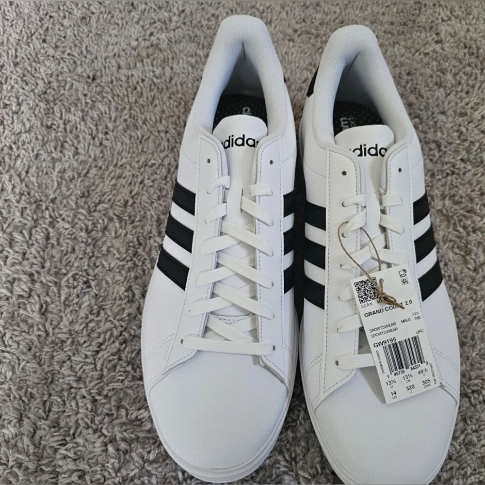 Adidas Grand Court 2.0 White Sneakers. - Picture 2 of 6